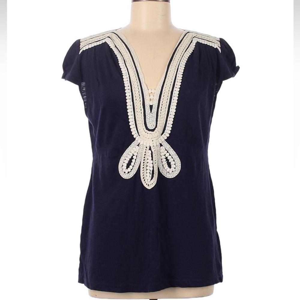 Baraschi navy top